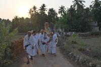 Palaki Utsava up to Shri Durgaparameshwari Temple, Baddukuli Chitrapur Eka Jyotisha Samiksha, a Presentation by Dr Vivek Balse (Pic Courtesy Shri Dinesh Karkal)